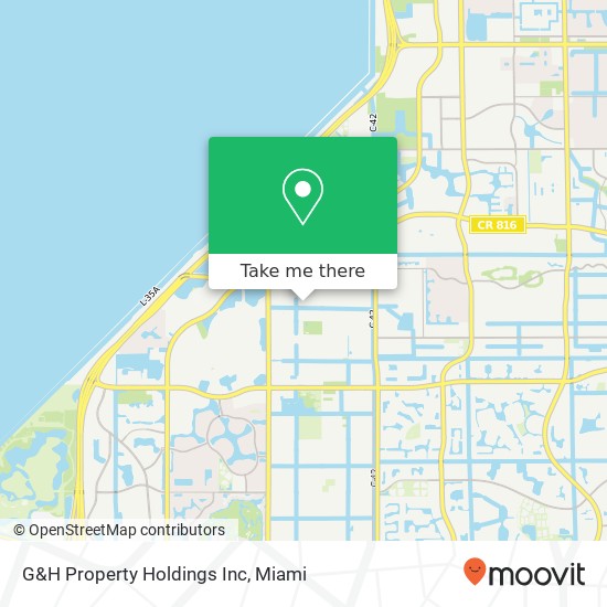 G&H Property Holdings Inc map