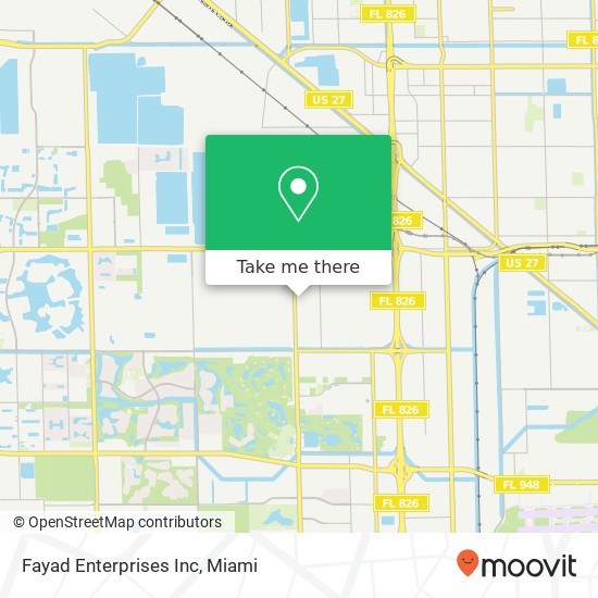 Fayad Enterprises Inc map