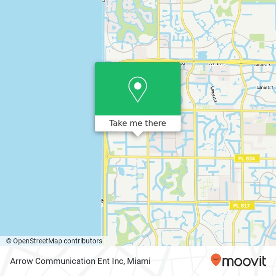 Arrow Communication Ent Inc map