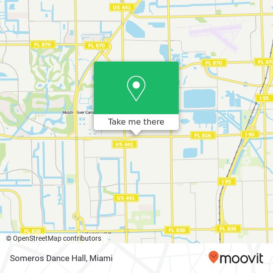 Someros Dance Hall map