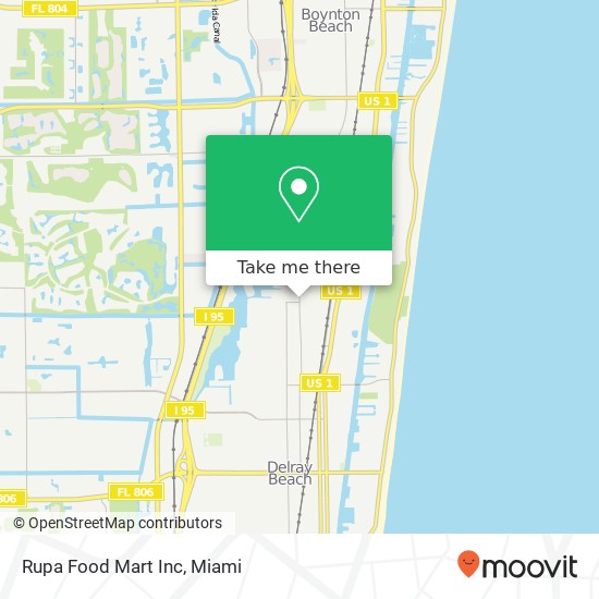 Rupa Food Mart Inc map