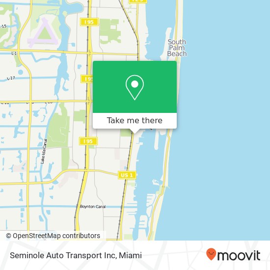 Mapa de Seminole Auto Transport Inc
