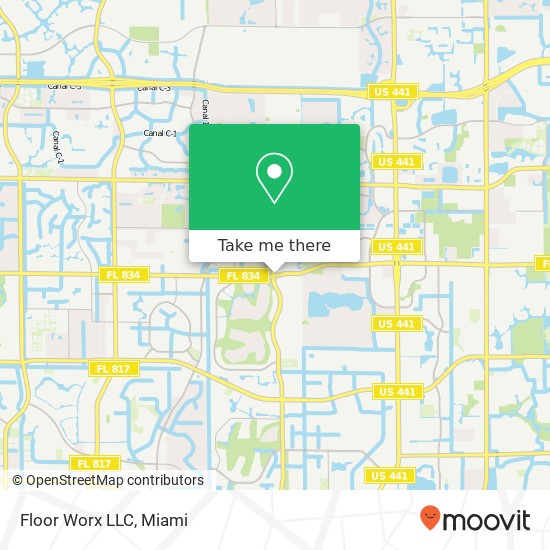 Floor Worx LLC map