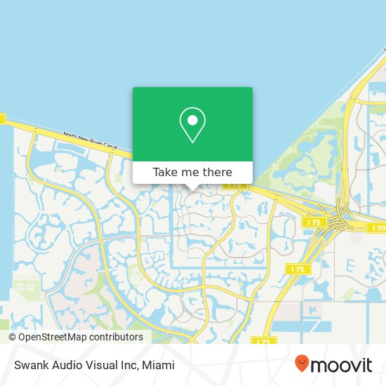 Swank Audio Visual Inc map