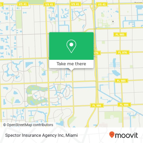 Mapa de Spector Insurance Agency Inc