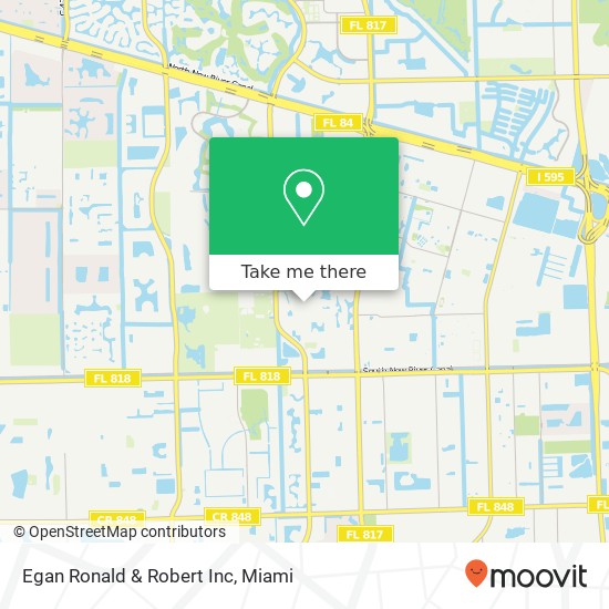 Egan Ronald & Robert Inc map