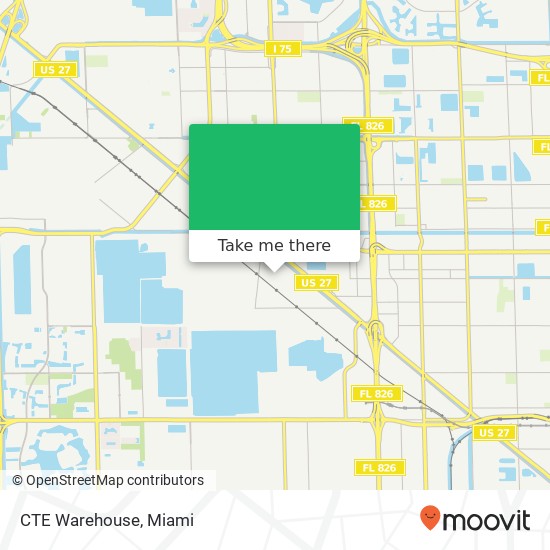 Mapa de CTE Warehouse