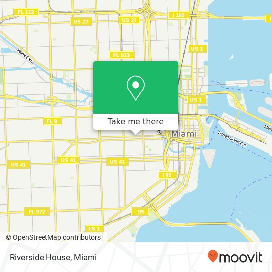 Mapa de Riverside House