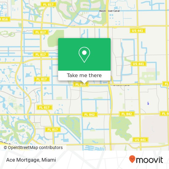 Ace Mortgage map