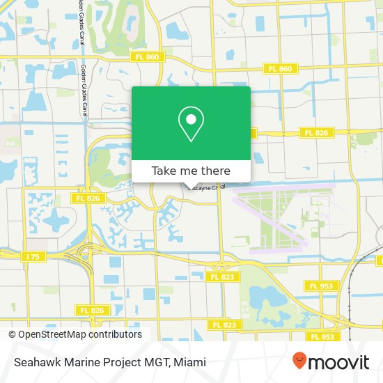 Seahawk Marine Project MGT map