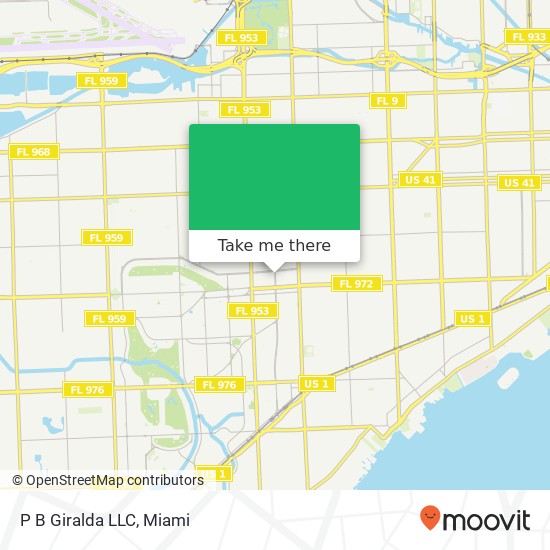 P B Giralda LLC map