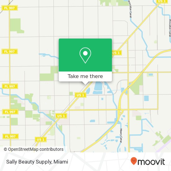 Sally Beauty Supply map