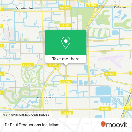 Dr Paul Productions Inc map