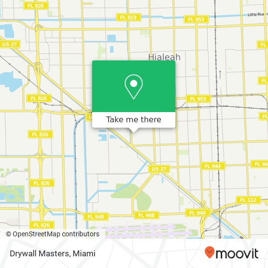 Drywall Masters map