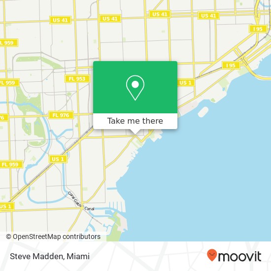 Steve Madden map