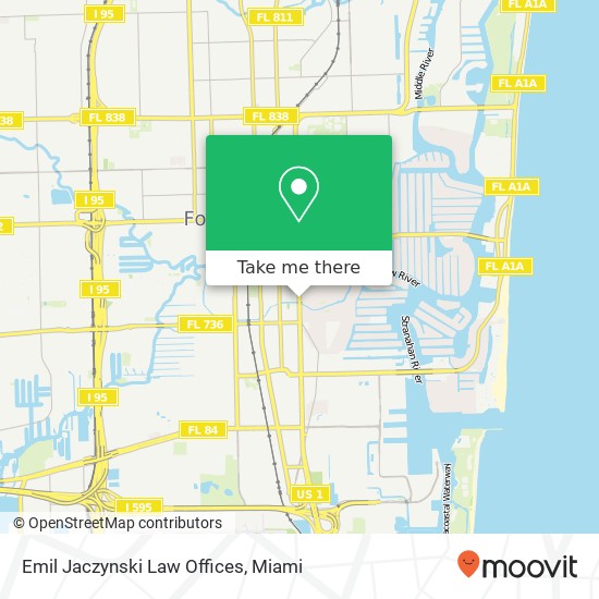 Emil Jaczynski Law Offices map