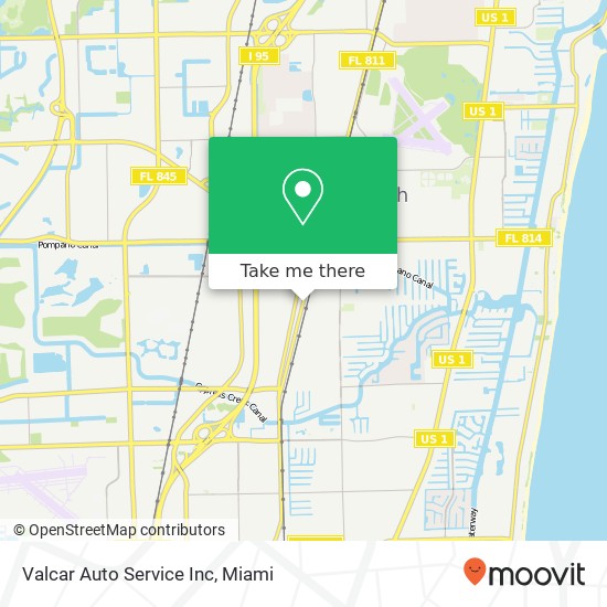 Valcar Auto Service Inc map