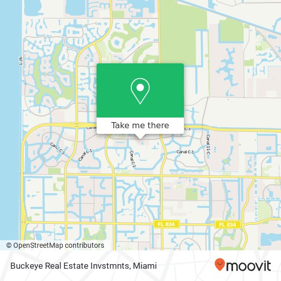 Buckeye Real Estate Invstmnts map