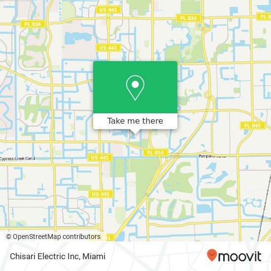 Chisari Electric Inc map