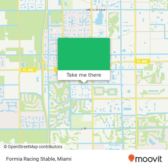 Mapa de Formia Racing Stable