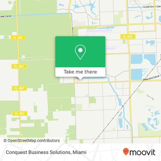 Conquest Business Solutions map
