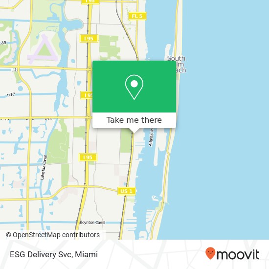 ESG Delivery Svc map