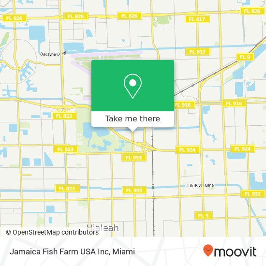 Jamaica Fish Farm USA Inc map