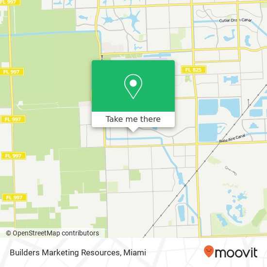 Builders Marketing Resources map