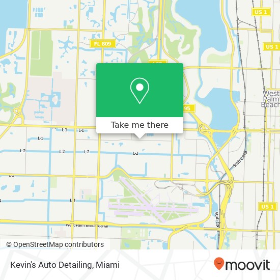 Kevin's Auto Detailing map