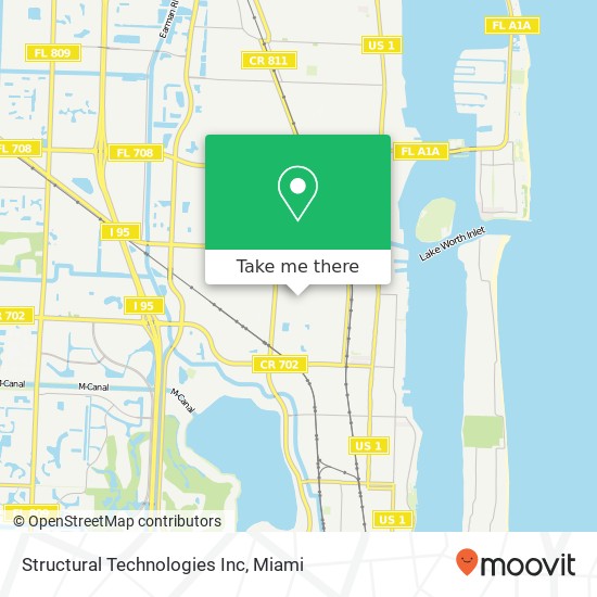 Structural Technologies Inc map