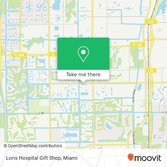 Loris Hospital Gift Shop map