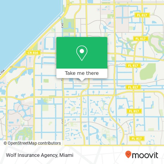 Wolf Insurance Agency map