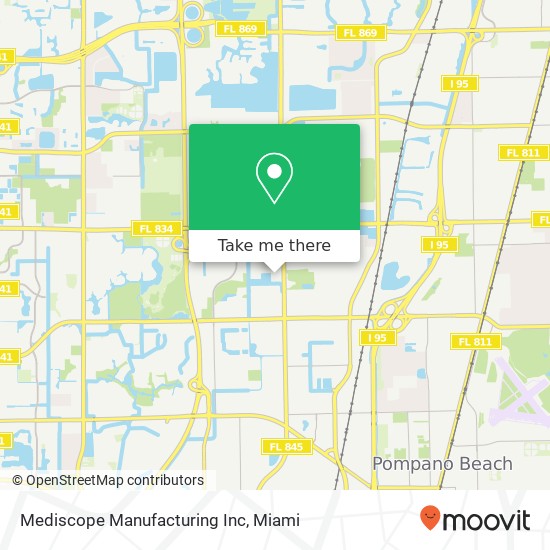 Mediscope Manufacturing Inc map