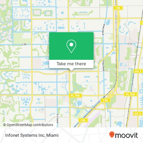 Infonet Systems Inc map