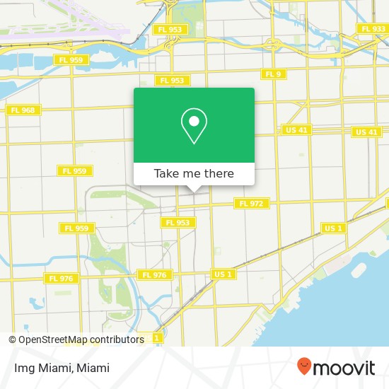 Mapa de Img Miami