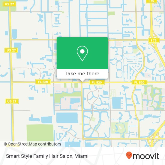 Mapa de Smart Style Family Hair Salon