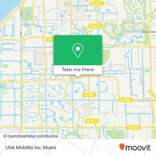 USA Mobility Inc map