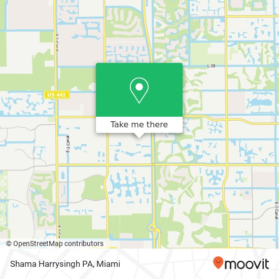 Mapa de Shama Harrysingh PA
