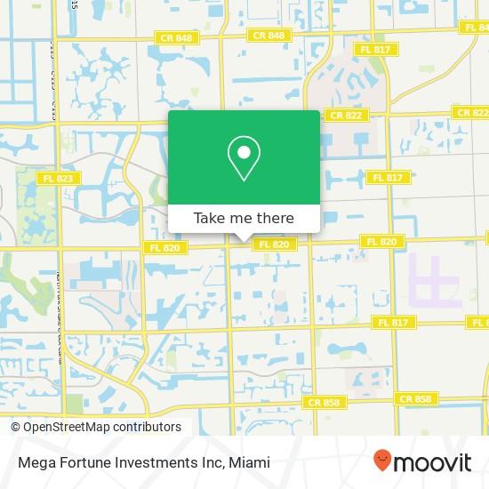 Mega Fortune Investments Inc map