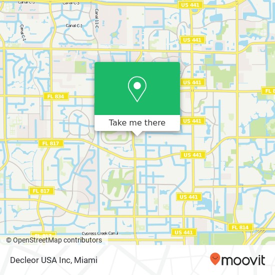 Decleor USA Inc map