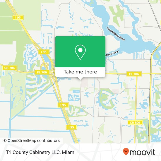 Tri County Cabinetry LLC map