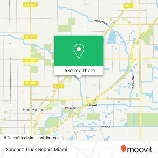 Sanchez Truck Repair map