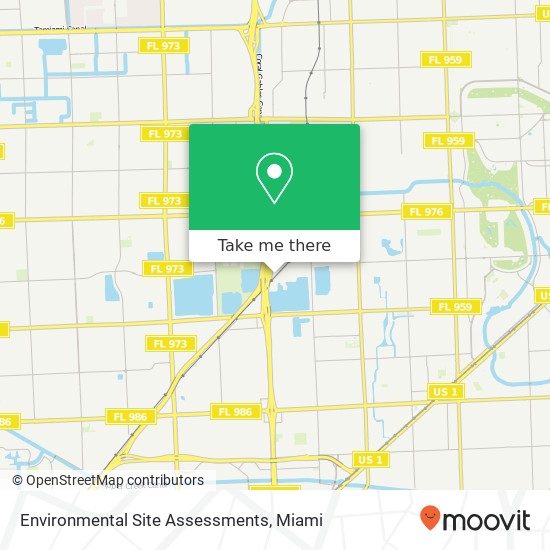 Mapa de Environmental Site Assessments