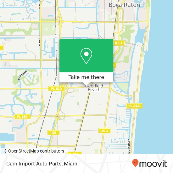 Cam Import Auto Parts map