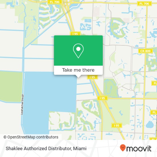 Mapa de Shaklee Authorized Distributor