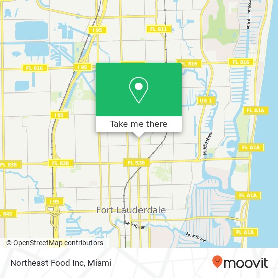 Northeast Food Inc map