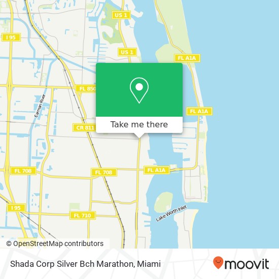 Shada Corp Silver Bch Marathon map