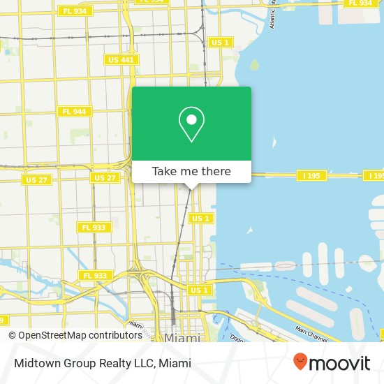 Mapa de Midtown Group Realty LLC