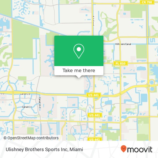 Mapa de Ulishney Brothers Sports Inc
