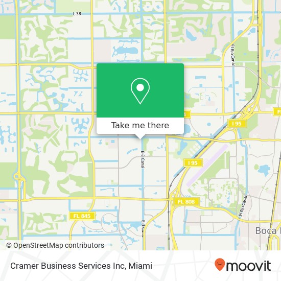 Mapa de Cramer Business Services Inc